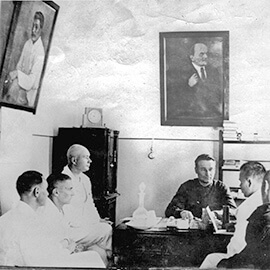 În timpul cercetărilor. Anii 1947–1948
