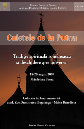 Coperta cărții „Tradiție spirituală românească și deschidere spre universal”